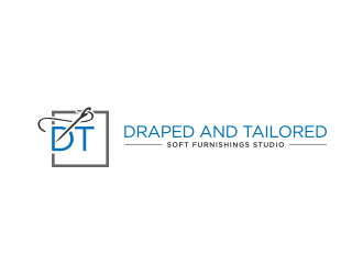 Draped and Tailored logo design by Inlogoz
