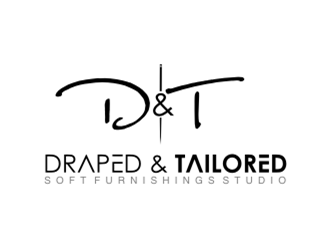 Draped and Tailored logo design by sheilavalencia