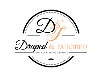 Draped and Tailored logo design by pencilhand