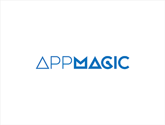 App Magic logo design by hole