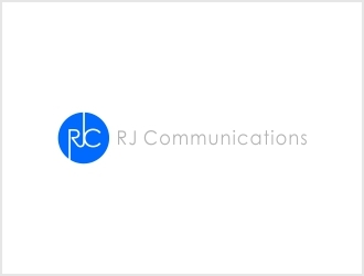 RJ Communications logo design by fortunato