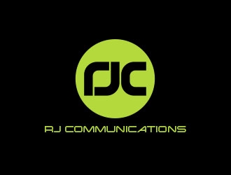 RJ Communications logo design by Winster