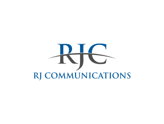 RJ Communications logo design by L E V A R