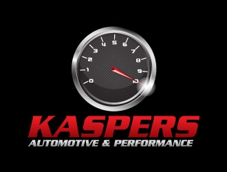 Kaspers Automotive & Performance ( foucus point to be Kaspers) logo design by karjen