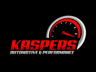 Kaspers Automotive & Performance ( foucus point to be Kaspers) logo design by karjen