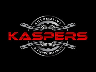 Kaspers Automotive & Performance ( foucus point to be Kaspers) logo design by daywalker
