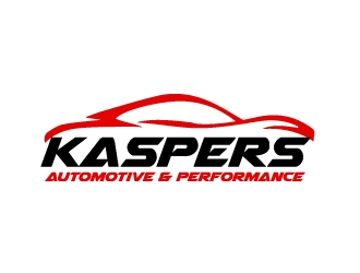 Kaspers Automotive & Performance ( foucus point to be Kaspers) logo design by ElonStark