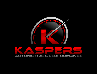 Kaspers Automotive & Performance ( foucus point to be Kaspers) logo design by imagine