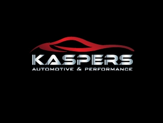 Kaspers Automotive & Performance ( foucus point to be Kaspers) logo design by Marianne