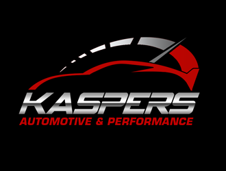 Kaspers Automotive & Performance ( foucus point to be Kaspers) logo design by kunejo