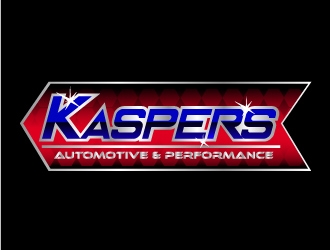 Kaspers Automotive & Performance ( foucus point to be Kaspers) logo design by Silverrack