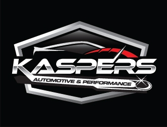 Kaspers Automotive & Performance ( foucus point to be Kaspers) logo design by moomoo