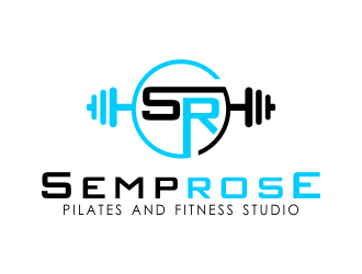 Semprose Pilates and Fitness Studio logo design by done