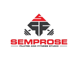 Semprose Pilates and Fitness Studio logo design by zakdesign700