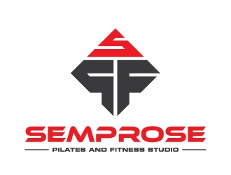Semprose Pilates and Fitness Studio logo design by zakdesign700