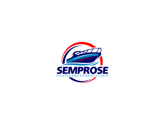 Semprose Pilates and Fitness Studio logo design by menanagan