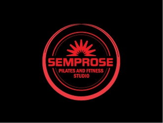 Semprose Pilates and Fitness Studio logo design by Patrik