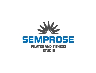 Semprose Pilates and Fitness Studio logo design by Patrik