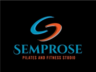 Semprose Pilates and Fitness Studio logo design by tec343
