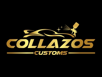Collazos Customs logo design by cikiyunn