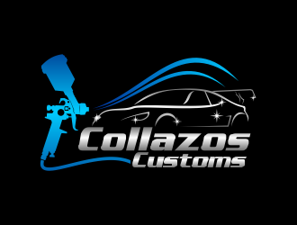 Collazos Customs logo design by beejo