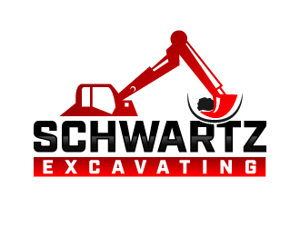 schwartz excavating llc logo design by akilis13