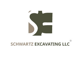 schwartz excavating llc logo design by Muhammad_Abbas