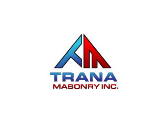 Trana Masonry Inc. logo design by booma
