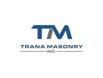 Trana Masonry Inc. logo design by savana
