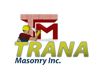 Trana Masonry Inc. logo design by bougalla005