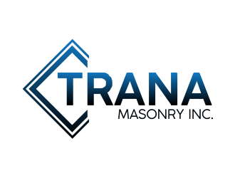 Trana Masonry Inc. logo design by MariusCC