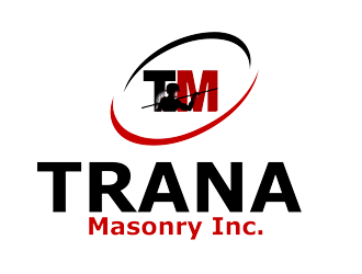 Trana Masonry Inc. logo design by bougalla005