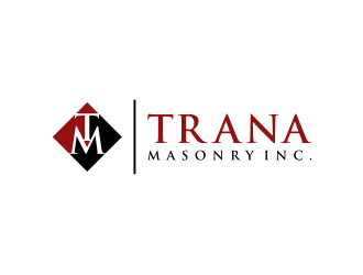 Trana Masonry Inc. logo design by nurul_rizkon