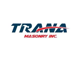 Trana Masonry Inc. logo design by cikiyunn