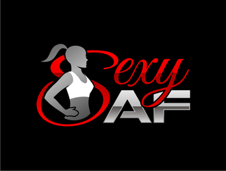 SEXY AF logo design by haze