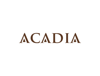 Acadia logo design by oke2angconcept