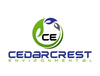 Cedarcrest Environmental logo design by Dawnxisoul393