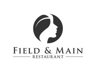 FIELD & MAIN RESTAURANT logo design by lexipej