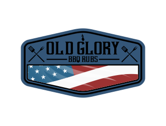 Old Glory BBQ Rubs logo design by Kruger