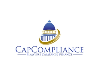CapCompliance logo design by rahmatillah11