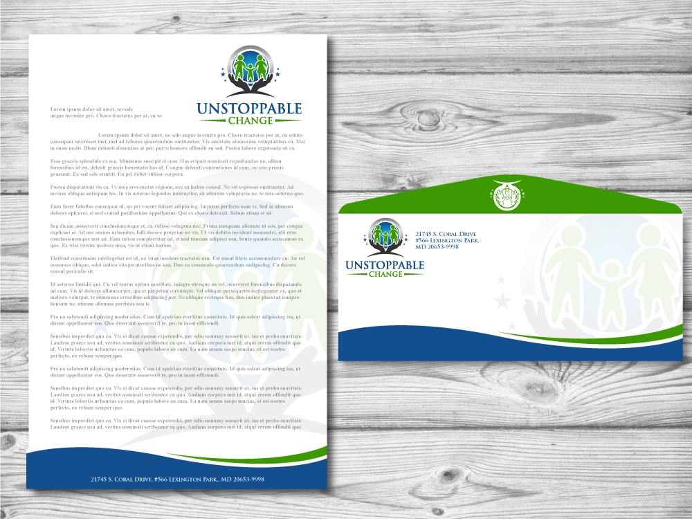 Unstoppable Change logo design by jaize