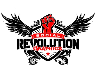 Social Revolution Graphics logo design by jaize