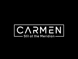 Carmen Stīl At The Meridian logo design by bluespix