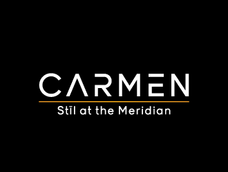 Carmen Stīl At The Meridian logo design by bluespix