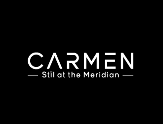 Carmen Stīl At The Meridian logo design by bluespix