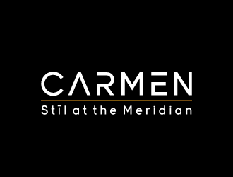 Carmen Stīl At The Meridian logo design by bluespix