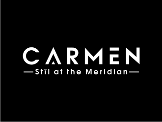 Carmen Stīl At The Meridian logo design by Landung