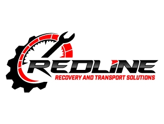 Redline recovery and transport solutions logo design by jaize