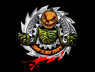 Halloween Animatronic Prop Logo Update and Revision logo design by DreamLogoDesign