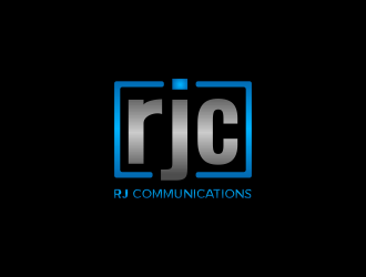 RJ Communications logo design by sargiono nono